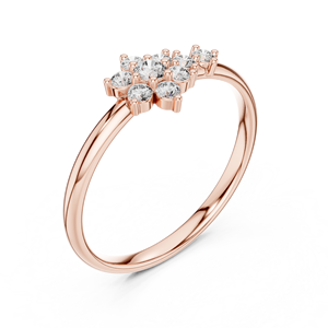 rose gold <b>silver</b> <b>ring</b> women mens <b>adjustable</b> dainty engagement promise wedding band minimalist jewelry gift trendy - Product Image 2