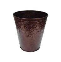 Poubelle en fer bronze antique design pour salle de bain, chambre et cuisine sophistiquées