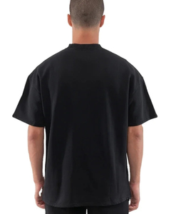 Nouvelle Collection 2025 – T-shirt Homme Ample et Uni de Haute Qualité, 100% Coton Épais, Coupe Droite, Anti-Plis, Manches Courtes - Product Image 3