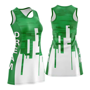 ชุดยูนิฟอร์มเน็ตบอลแบบแห้งเร็ว ระบายอากาศได้ดี ปรับแต่งได้ สำหรับผู้หญิงและชุดกีฬา แบรนด์ส่วนตัว ไซส์พลัส สำหรับทุกเพศ - Product Image 1