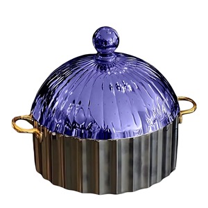 Ensemble de casseroles multicolores avec couvercles pour le tri des repas, facilitant le séparation des plats différents lors des dîners ou des rassemblements en famille - Product Image 2