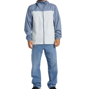 Veste de pluie imperméable pour homme, légère, pliable, coupe-vent, avec capuche, veste de randonnée en plein air - Product Image 4