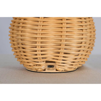 Lampe suspendue en rotin artisanale, élégante, pour salle à manger, café, lampe suspendue naturelle pour décoration intérieure