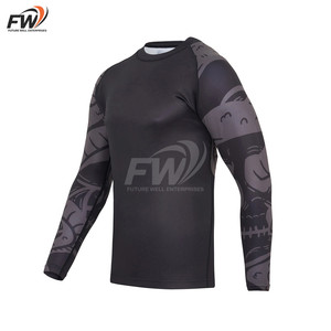 Nuevo Conjunto Transpirable de Fabricante OEM: Leggings de Manga Larga, Pantalones, Camiseta de Compresión y Rashguard de Jiu-Jitsu para Hombre - Product Image 6
