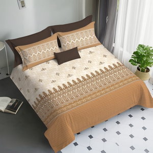 Sábana Ultra Lujosa de Algodón Puro, Tamaño King, Sin Costuras |   Acabado de Calidad Premium |   Diseño Impreso Elegante |   Comodidad de tacto suave - Product Image 1