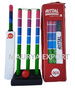 Promotional Corporate Branded Beach <b>Cricket</b> <b>Set</b> for Backyard Play - Product Image 4