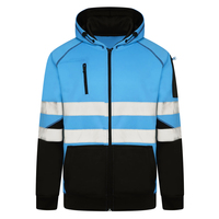 Sudaderas de Seguridad Reflectantes de Alta Visibilidad para Control de Tráfico y Operaciones de Almacén, Ropa de Trabajo Transpirable Personalizada, Servicio OEM