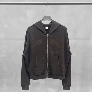 เสื้อฮู้ดดี้สีดำแบบ unisex สำหรับทุกเพศทุกวัย ทรงวาฟเฟิล แขนยาว สวมใส่สบาย มีกระเป๋าหน้า ผลิตจากผ้าฝ้ายฟลีซ 100% ไม่หดตัว เหมาะสำหรับฤดูหนาว - Product Image 4