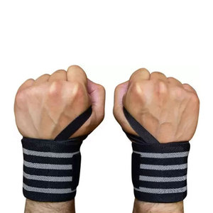Bandes de maintien pour poignets pour la musculation et l'entraînement en salle de sport, soutien pour la musculation, élastiques, confortables et durables - Product Image 1