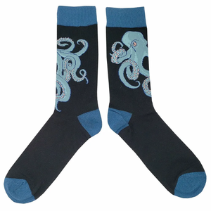 Chaussettes habillées tendance en mélange de coton doux et extensible, design coloré et unique, coupe haute pour un confort quotidien - Product Image 5