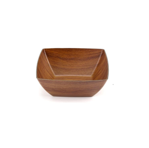 Plateaux carrés écologiques en bois pour trempettes, avec plateau en bois pour snacks, en vente - Product Image 3
