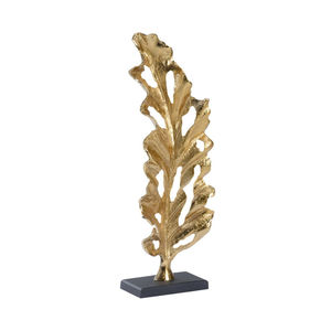 Escultura Decorativa de Metal Acanalado con Acabado en Latón Antiguo para Mesa de Salón, Precio Competitivo, Venta al Por Mayor - Product Image 6