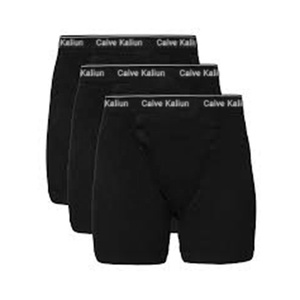 Pantalones cortos de boxeo de algodón gris de alta calidad para hombre, ropa interior BD hecha con logotipo personalizado para adultos - Product Image 2