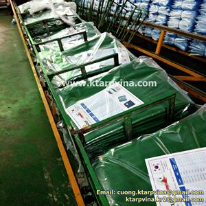 Alta calidad K-Tarp Vina Color verde Lona de PE de servicio medio OEM ODM Hojas de plástico Servicios de procesamiento de corte de Vietnam - Product Image 6