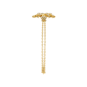 Pulsera de Oro Blanco y Amarillo de 14K al por Mayor con Diamantes Naturales de 0.13ct EF VVS, Colección de Diseñador en Oro Rosa, Joyería Fina para Mujer, Regalo - Product Image 6
