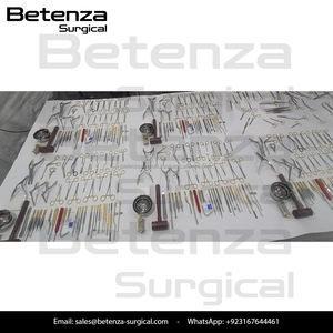 Ensemble d'instruments de rhinoplastie manuels OEM Gubisch, 57 pièces, acier inoxydable, outils chirurgicaux ORL pour la chirurgie plastique - Product Image 2