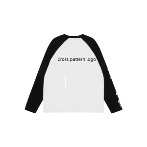 Camisetas Unisex de Alta Calidad, 100% Algodón, Personalizadas con Logotipo, Tallas Grandes, Manga Larga, Color Sólido - Product Image 1