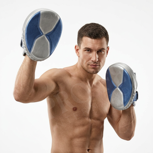 Almohadillas de Boxeo Personalizadas Pro Felt OEM con Agarre Ergonómico, Espuma de Alta Densidad, Costuras Reforzadas y Acolchado de Impacto para Entrenamiento - Product Image 3