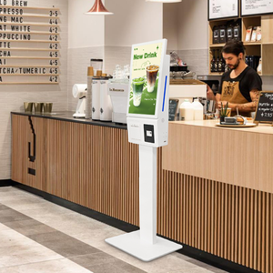 Kioscos de Autoservicio con Pantalla Táctil de 21.5 Pulgadas, Señalización Digital Capacitiva Interactiva para Tiendas de Comida Rápida - Product Image 5