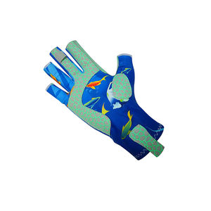 Gants de pêche d'été unisexes en polyester personnalisés, antidérapants, imperméables, respirants, avec protection UV, pour sports de plein air – Conception tout-en-un - Product Image 5