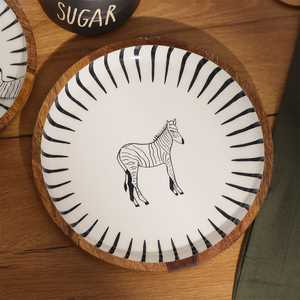 Acacia Wooden Food Serving Tray Multipurpose Classic Design High Quality Export Quality <b>Plate</b> for Professional Restaurant Use - Product Image 2