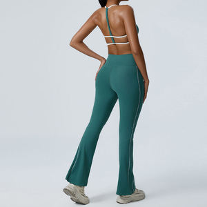 Conjunto de Yoga de 2 Piezas para Mujer, Nuevo 2026, Sin Costuras, Transpirable, Ecológico, con Cintura Elástica, Tallas Grandes - Product Image 5