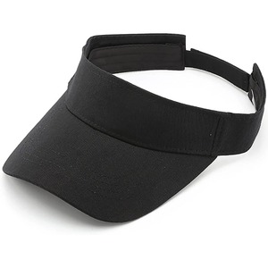 Casquette de sport unisexe noire réglable, respirante, pour l'été, idéale pour les activités de plein air - Product Image 2