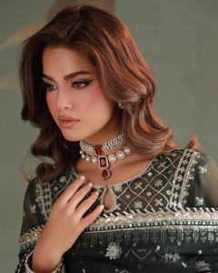 Vestidos Casuales de Primera Calidad para Mujeres Pakistaníes e Indias, Nuevas Llegadas 2026, Salwar Kameez, Vestidos de Tela Lawn, ODM 2034 - Product Image 1