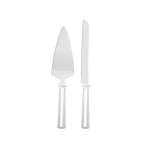 Luxury Metal Cake Server Set Stainless Steel Dessert Knife and Server Set Wedding Party Tableware - Product Image 6