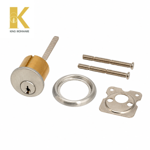 Brass <b>Lock</b> Cylinder SX Keyway Satin Stainless Steel Logo OEM Customized 30 Year Manufacturer - Product Image 6