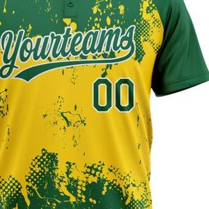 Camiseta de Béisbol para Hombre, Elegante y Moderna, Transpirable, Cómoda, de Primera Calidad, con Logotipo/Colores Personalizados - Product Image 2