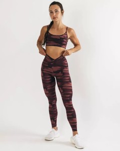 Leggings de sport en polyester taille US pour hommes avec poches, personnalisables avec logo, pour entraînement et fitness, effet compression - Product Image 2