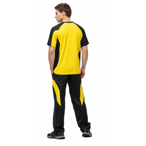 Conjunto de Camiseta y Pantalón Holgado de Verano para Hombre, Estilo Urbano, con Hombros Caídos, Tallas Grandes - Product Image 4