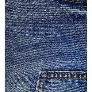 Men's Mid Waist Denim Bermuda Shorts Solid Color Cotton Fabric <b>Button</b> <b>Fly</b> Casual Style Breathable Woven Material Ripped Detail - Product Image 5