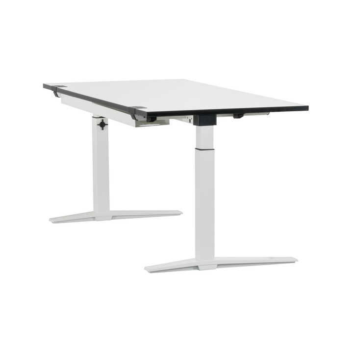 KÖNIG + NEURATH "TALO.S" White Used Item Height-Adjustable Office Desk