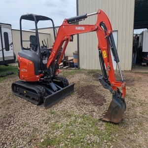 รถขุดขนาดเล็ก Kubota U27-4 แบบ Zero Tail Swing พร้อมระบบไฮดรอลิก ใช้เครื่องยนต์ดีเซล สำหรับงานก่อสร้างและงานดิน - Product Image 6