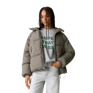 Veste d'hiver femme automne hiver Ultra léger décontracté bouffant personnalisé grande taille respirant chauffé chaud extérieur bulle veste - Product Image 3