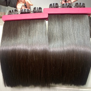 Professional Manufacturer's Raw Vietnamese Bone Straight Human <b>Hair</b> Extensions No Shedding Price - Product Image 5