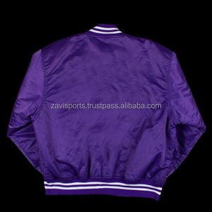 Vestes de survêtement en satin pour hommes, imperméables et coupe-vent, respirantes, durables, de qualité supérieure, tendance, vente en gros - Product Image 2