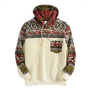 เสื้อฮู้ดดี้สตรีทแวร์ผู้ชายทรงโอเวอร์ไซส์ ผ้าฝ้ายฟลีซ ขายส่ง OEM แบรนด์ส่วนตัว แฟชั่นแนวสตรีท - Product Image 2