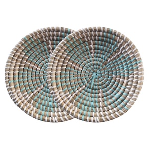 Exportación de artesanías de la fábrica de Vietnam: cesta de pared colgante de jacinto de agua con buen precio y alta calidad - Product Image 1