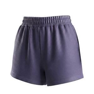 Shorts de Verano para Mujer al por Mayor, de Calidad Premium, Cintura Media, Tejido de Felpa de Algodón, Color Sólido, Casuales, Transpirables, Ecológicos y Resistentes al Viento - Product Image 4