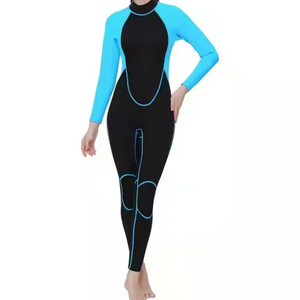 Traje de buceo de cuerpo completo con opción de ajuste personalizado para snorkel, surf y natación en aguas frías, diseñado para brindar calidez y comodidad. - Product Image 2