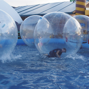 Pelota Inflable Transparente para Caminar sobre el Agua, Burbuja de PVC TPU para Piscina, Parque Acuático al Aire Libre - Product Image 4