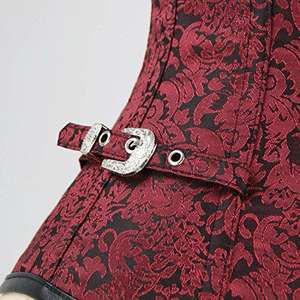 Corsets Vintage pour Femmes, Sexy, Sculptants, Respirants, Modernes, en Brocart, pour Grandes Tailles - Product Image 5