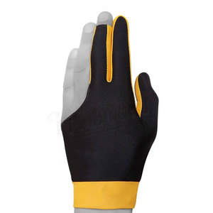 Gants de billard de qualité supérieure, durables, OEM, sublimation, logos personnalisés, 3 doigts, nylon/spandex, sport, unisexe - Product Image 4