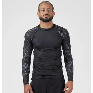 Camiseta de Protección Solar Personalizada para Hombre, Transpirable, de Secado Rápido, Manga Larga, con Logotipo Personalizado en la Parte Delantera, Servicio OEM, para Natación - Product Image 5