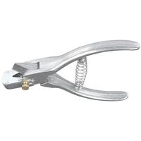 Coupe-oreilles professionnel réglable en aluminium réutilisable de 9 pouces (U/V) pour usage vétérinaire sur porcs, moutons, chèvres, bovins