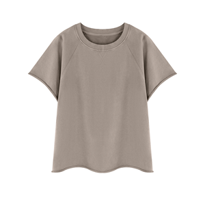 เสื้อยืดทรงบ็อกซี่ ยูนิเซ็กส์ รุ่น Raw Edges Vintage Washed ผ้าคอตตอนพรีเมียม 320 กรัม ปรับแต่งได้ตามต้องการ - Product Image 1