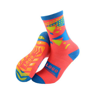 Blue Solid Sporty Non-Slip Ankle <b>Socks</b> for Children & Youth Summer Casual Wear Heat-Transfer Printed - Product Image 2